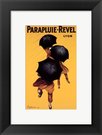 Framed Parapluie-Revel (mini) Print