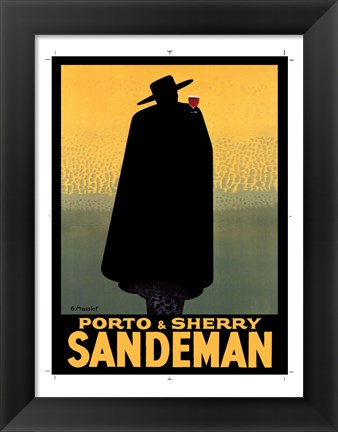 Framed Sandeman (mini) Print