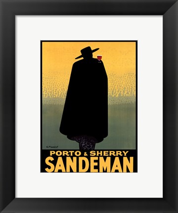 Framed Sandeman (mini) Print