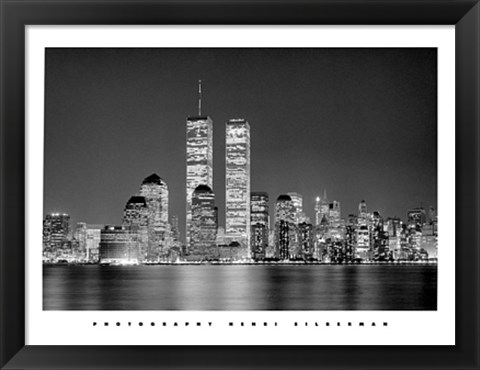 Framed Manhattan Print