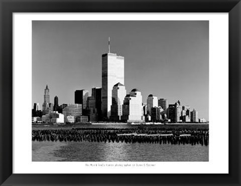 Framed World Trade Center Print