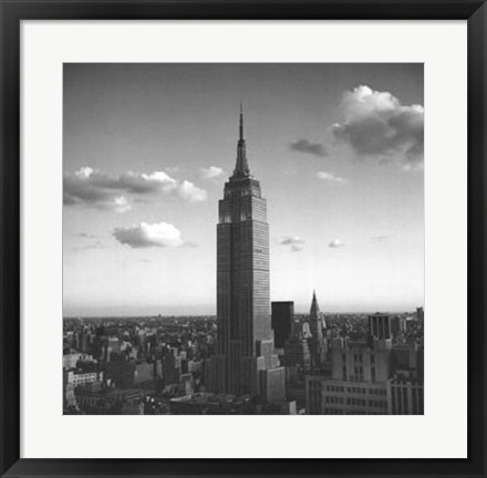 Framed Empire State Building Print