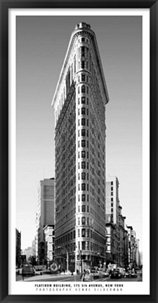 Framed Flatiron Building Print