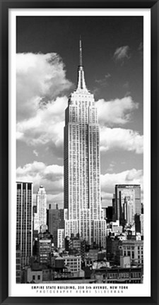 Framed Empire State Building Print