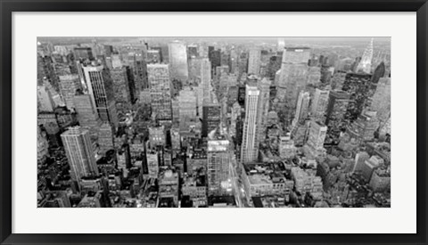 Framed Looking Up Fifth Avenue Print