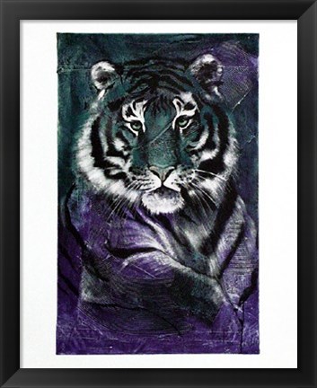 Framed Young Tiger Print