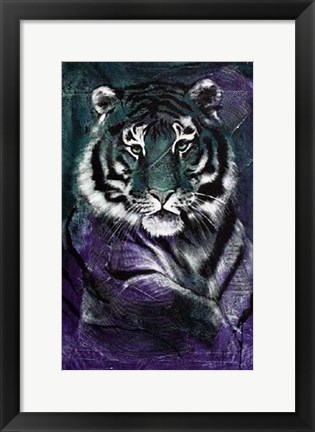 Framed Young Tiger Print