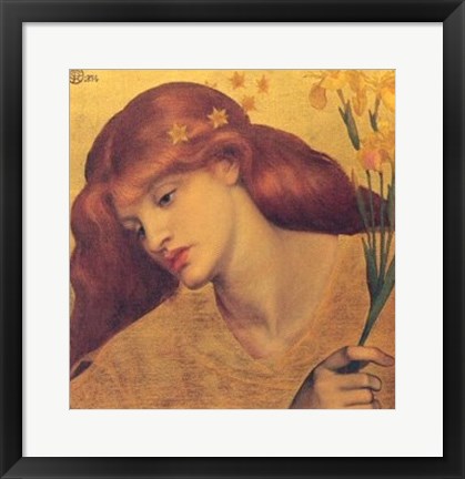 Framed Sancta Lilias Print