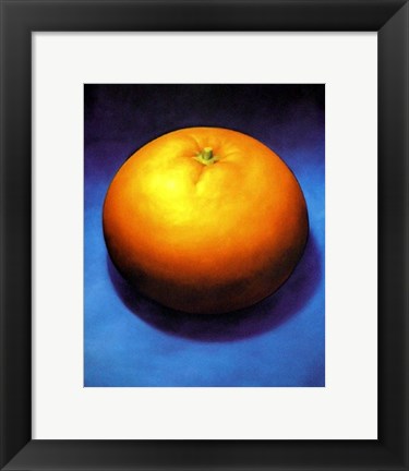 Framed Orange Print