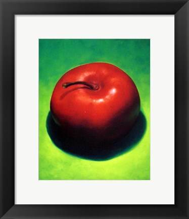 Framed Apple Print