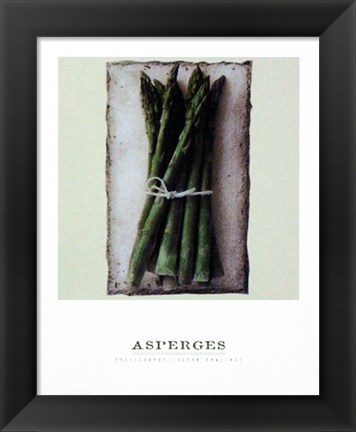 Framed Asperges Print