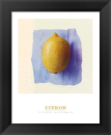 Framed Citrone Print