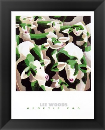 Framed Genetic Zoo II Print