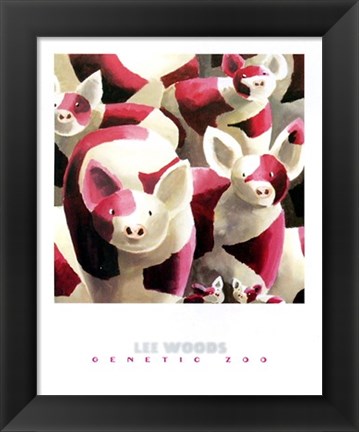 Framed Genetic Zoo III Print