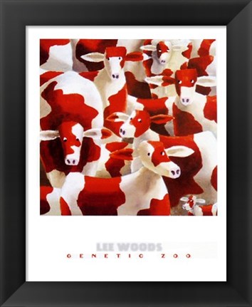 Framed Genetic Zoo IV Print