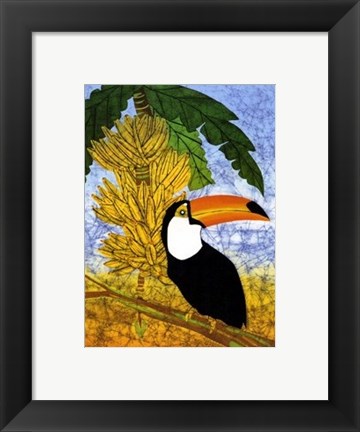 Framed Tucan in Tree Print