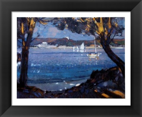 Framed Reverie dans les Iles d&#39;Or Print