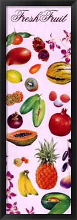 Framed Fresh Fruit Print