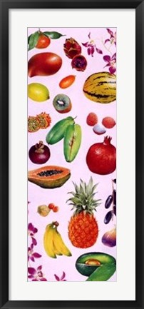 Framed Fresh Fruit Print