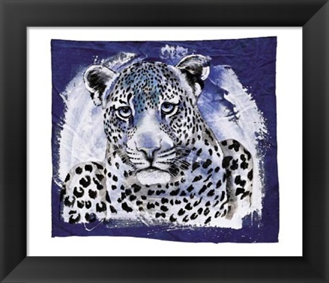 Framed Young Leopard Print