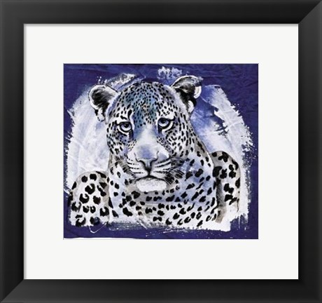 Framed Young Leopard Print