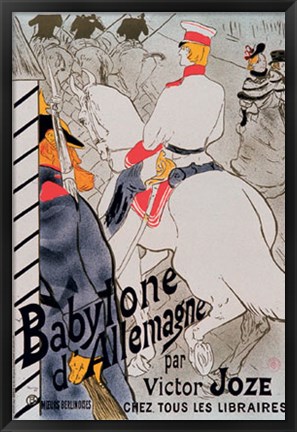 Framed Babylone d&#39;Allemagne Print