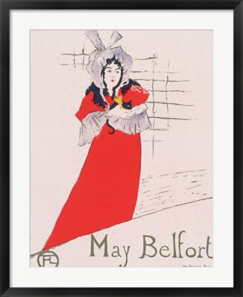 Framed May Belfort Print