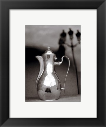 Framed Teapots II Print