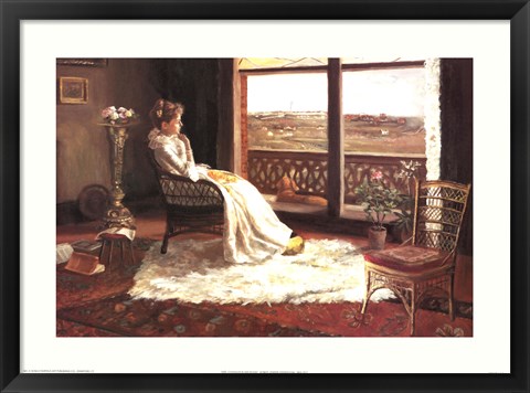 Framed Mrs. Chandler in Her Room Print