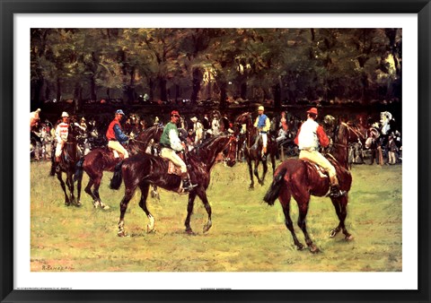 Framed In the Paddock Print