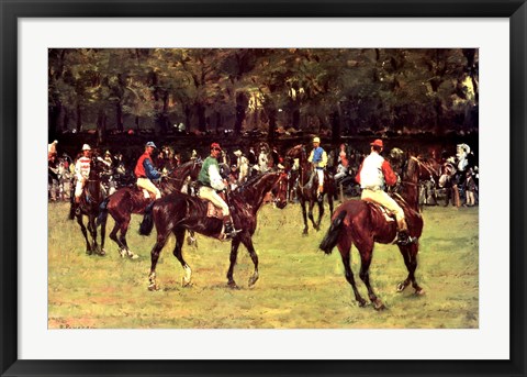 Framed In the Paddock Print