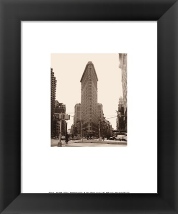 Framed Flatiron Building Print