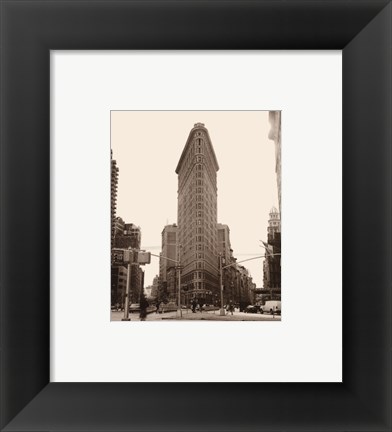 Framed Flatiron Building Print