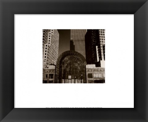 Framed World Financial Center Print