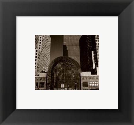 Framed World Financial Center Print