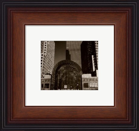 Framed World Financial Center Print