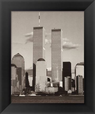 Framed World Trade Center / Financial Center Print