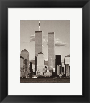 Framed World Trade Center / Financial Center Print