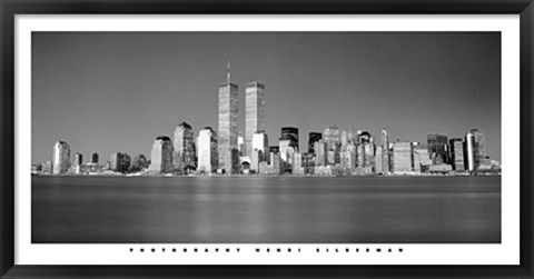 Framed New York Skyline Print