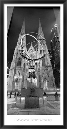 Framed Saint Patrick&#39;s Cathedral, NYC Print