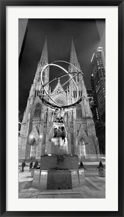 Framed Saint Patrick&#39;s Cathedral, NYC Print