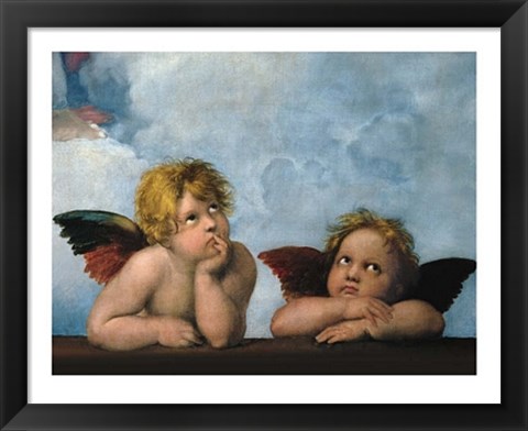 Framed Little Angels Print