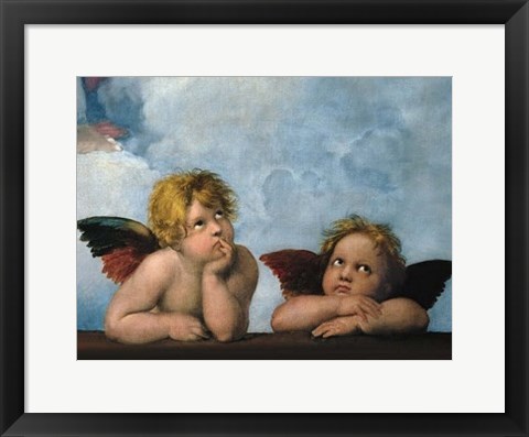 Framed Little Angels Print