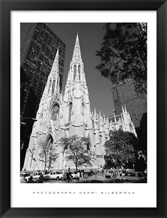 Framed Saint Patrick&#39;s Cathedral, NYC Print