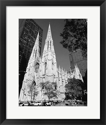 Framed Saint Patrick&#39;s Cathedral, NYC Print