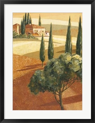 Framed Toscana I Print