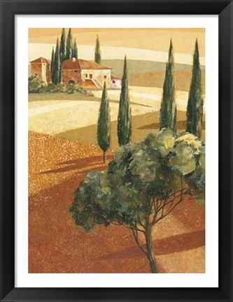 Framed Toscana I Print