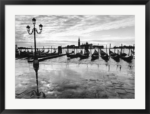 Framed Venetian Morning Print