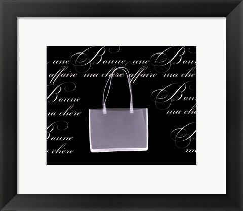 Framed Une Bonne Affaire II Print