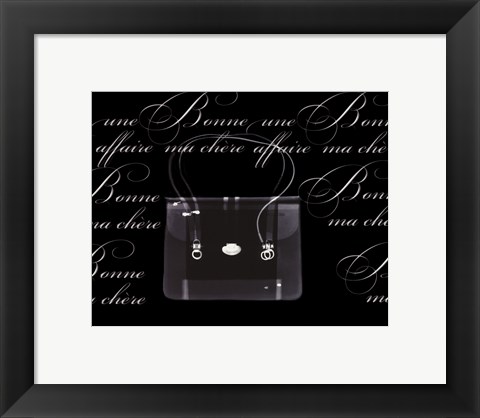 Framed Une Bonne Affaire III Print